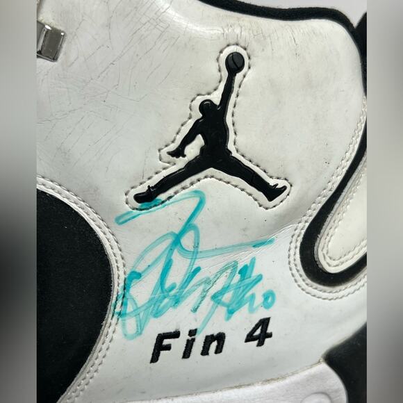 Jordan Jumpman Pro Michael Finley PE Game Worn Sample Tim Hardaway AUTOGRAPH ? main image 12
